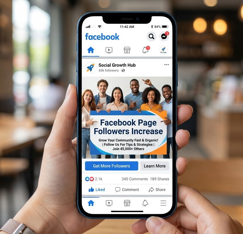 facebook page followers increase
